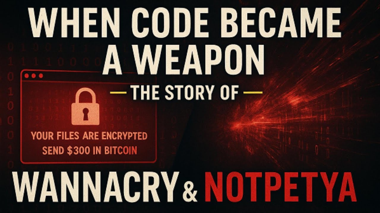 When Code Became a Weapon &mdash; The Story of WannaCry & NotPetya