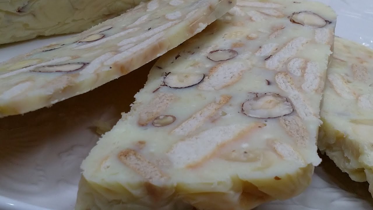 Biały blok czekoladowy