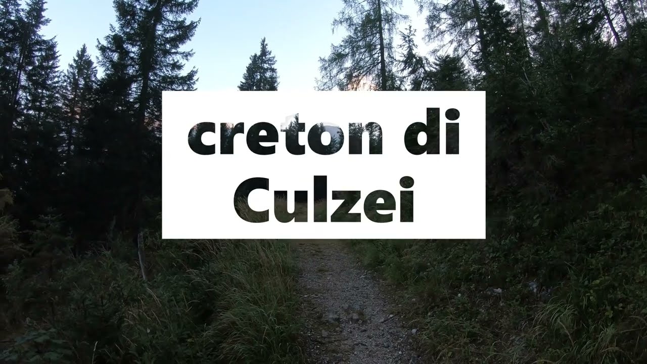 ferrata Simone - Creton di Culzei - bivacco Del Gobbo - solo hiking - 30/08/2022