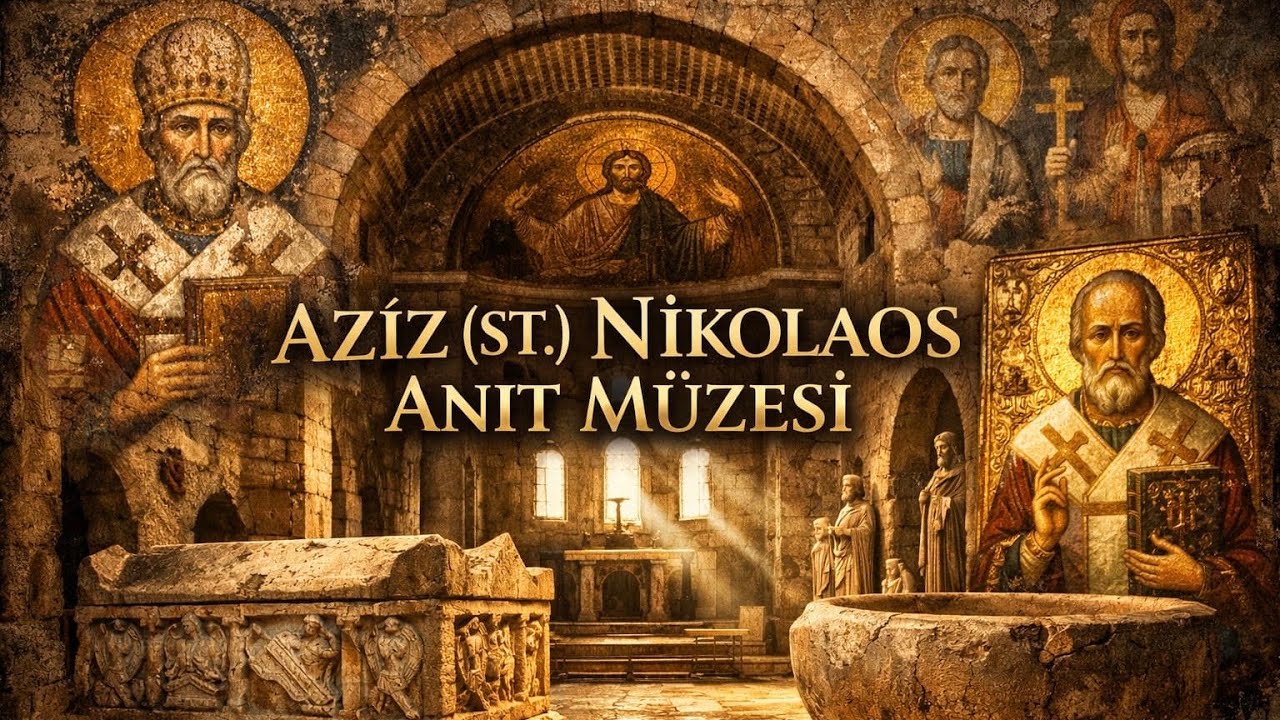 AZİZ (ST.)  NİKOLAOS KİLİSESİ ANIT MÜZESİ '' NOEL BABA KİLİSESİ''  / DEMRE - ANTALYA