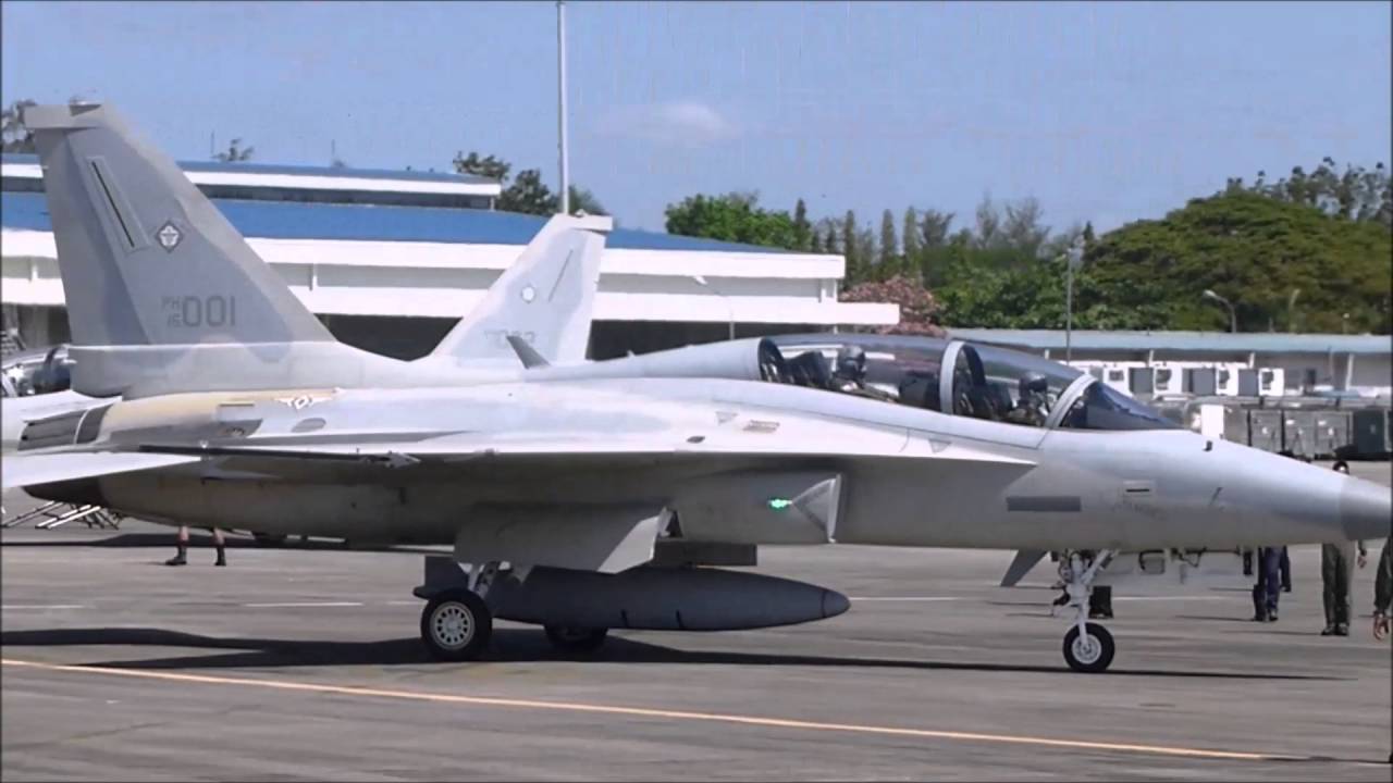 FA-50 Philippine Air Force Takeoff and Landing in Clark Airfield