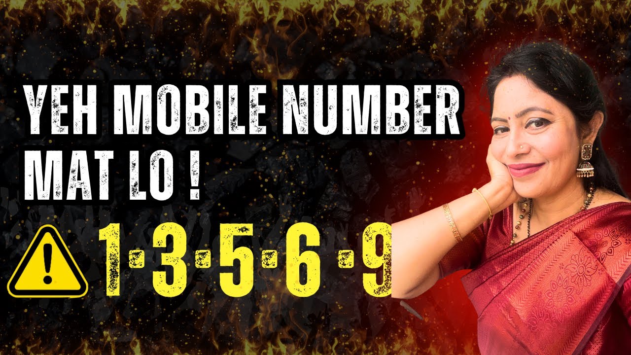 Mobile total 1,3,5,6,is not Good for everyone || Choose wisely || Especially for Numerologist 