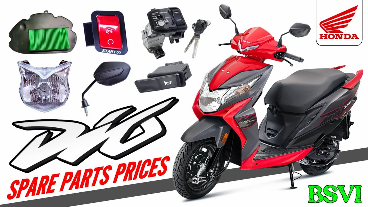 Honda Dio BS6 Spare Parts Price List 🔴⚫ | +91 98932 35053 🚚🇮🇳 ORDER NOW | Dio BS6 Body Parts