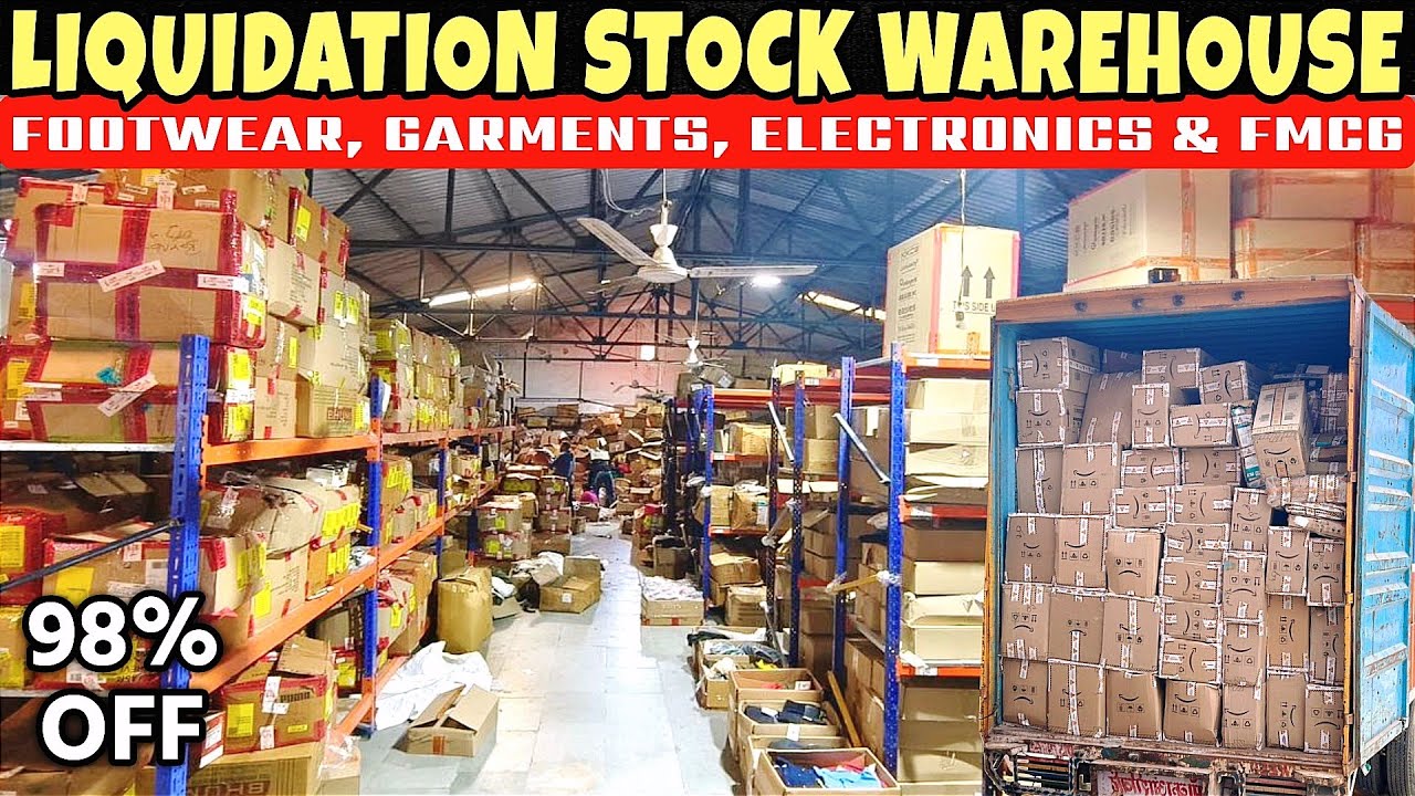 BIGGEST LIQUIDATION STOCK LOT WAREHOUSE | BRANDED FACTORY SALE @MarvIndia786 &nbsp; 