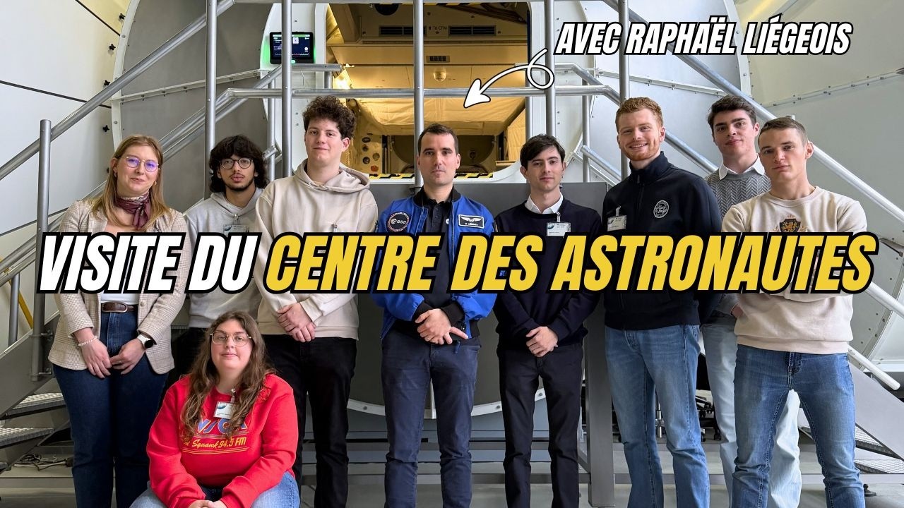 Les étudiants liégeois visitent le Centre des Astronautes Européens (avec Raphaël Liégeois !)