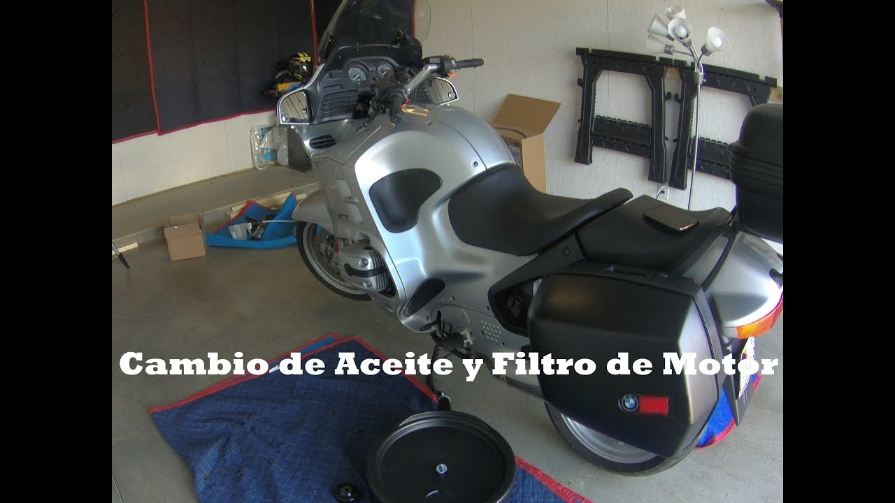 Cambio de aceite y filtro de motor