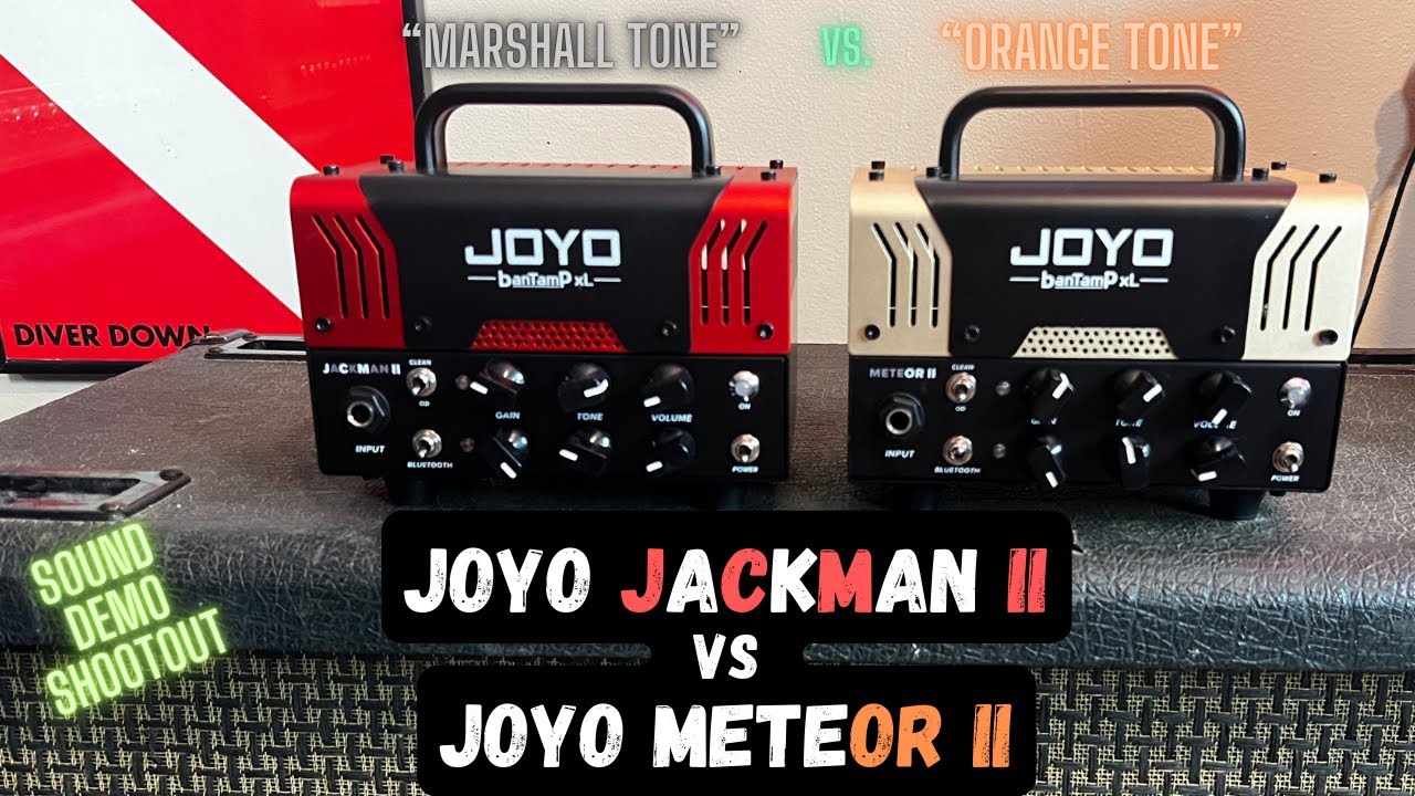 Сравнение усилителей Joyo &mdash; Jackman II и Meteor II &mdash; тон Marshall или Orange?