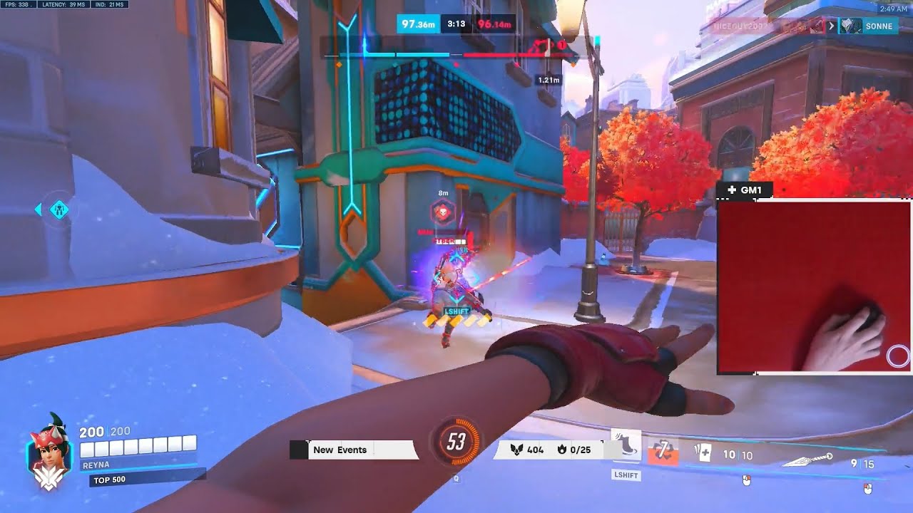 WHAT TOP 500 KIRIKO LOOKS LIKE - GALE! KIRIKO OVERWATCH 2 SEASON 5 GAMEPLAY