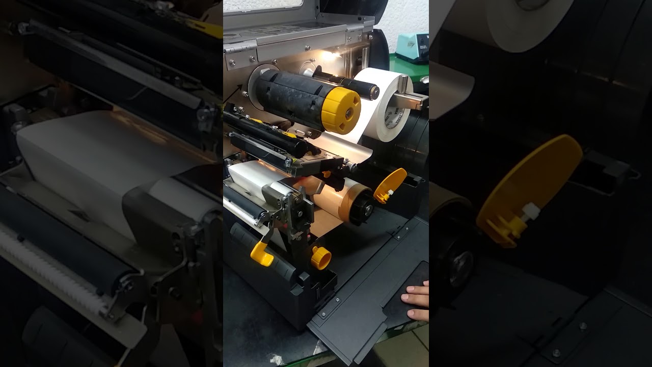 Zebra zt410 peel option