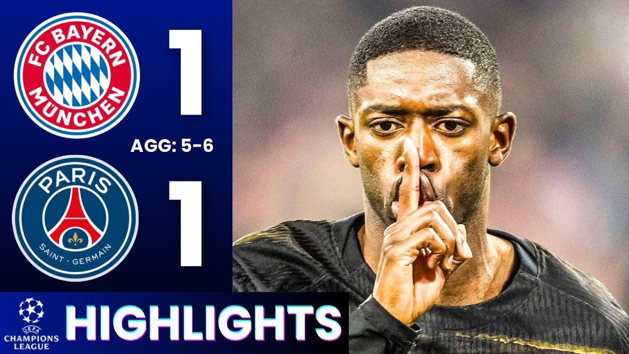 Bayern Munich vs PSG Highlights | UEFA Champions League Semi-Final 2025/26