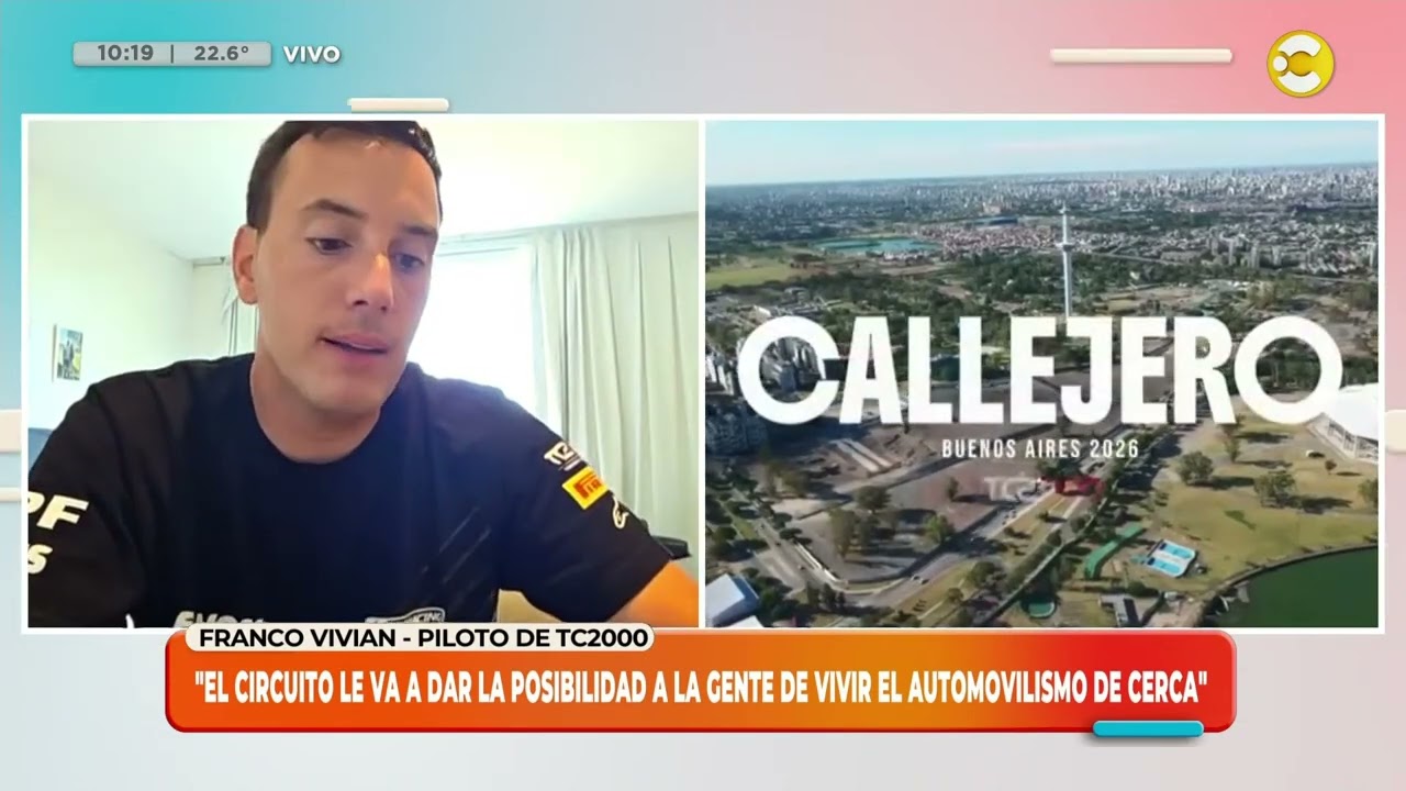 El circuito callejero del TC2000: hablamos con el piloto Franco Vivian │LPELDM│ 10-03-26