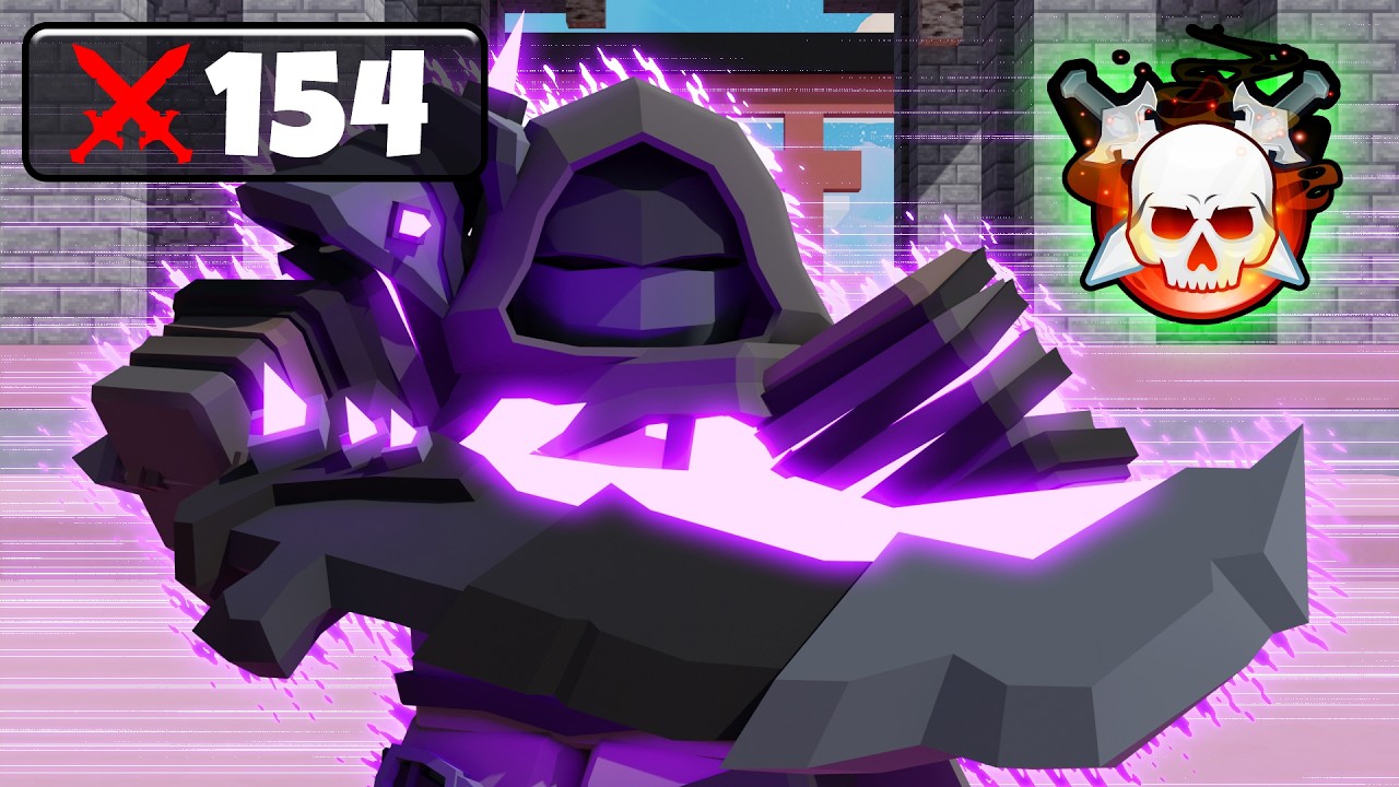 I Got 150 Kills With Barbarian Kit And Berserker Enchant In Roblox Bedwars