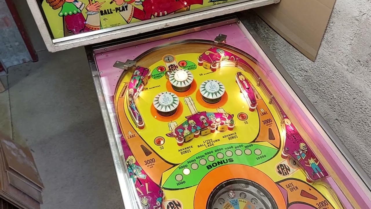 Fan-Tas-Tic Pinball from Williams in Gameplay with interesting explanation