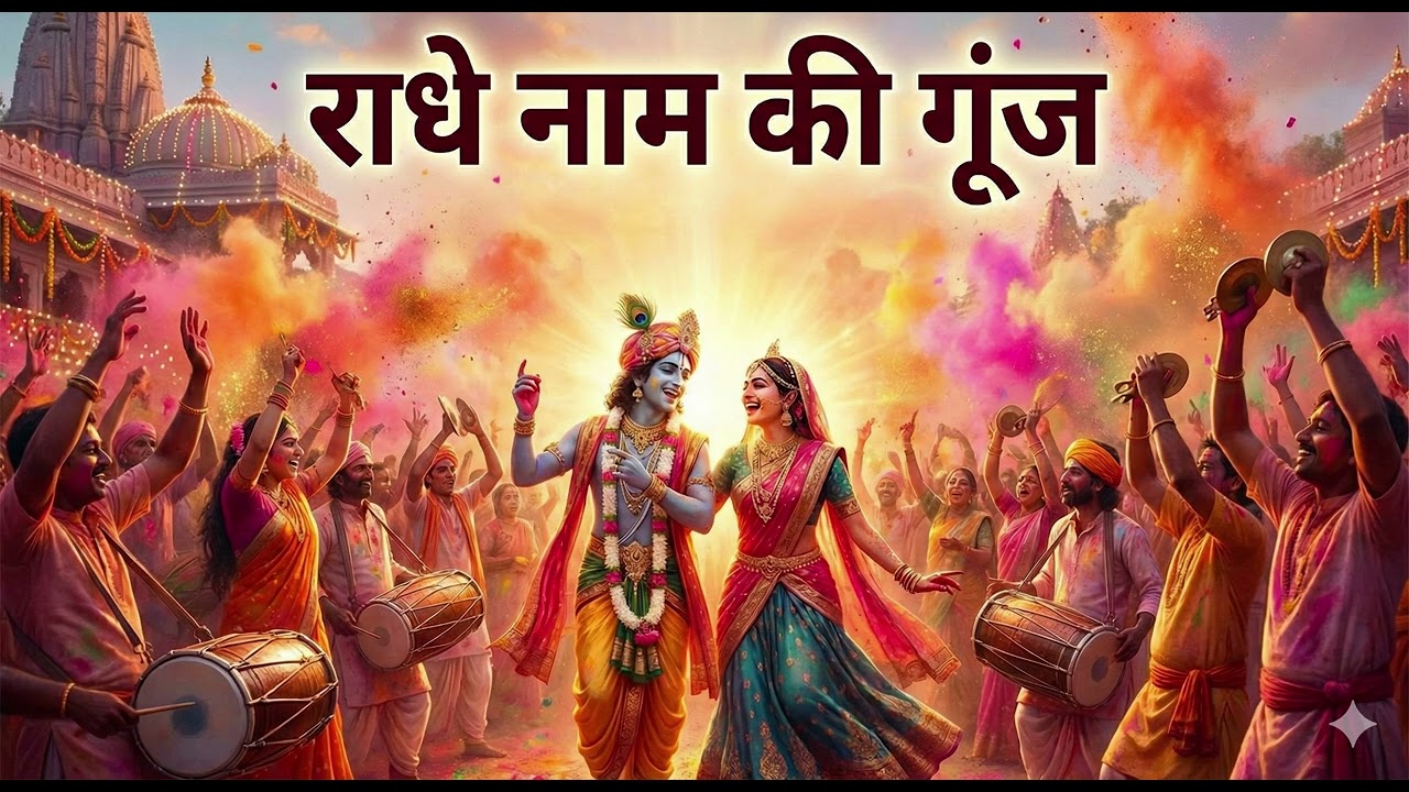 राधे नाम की गूंज