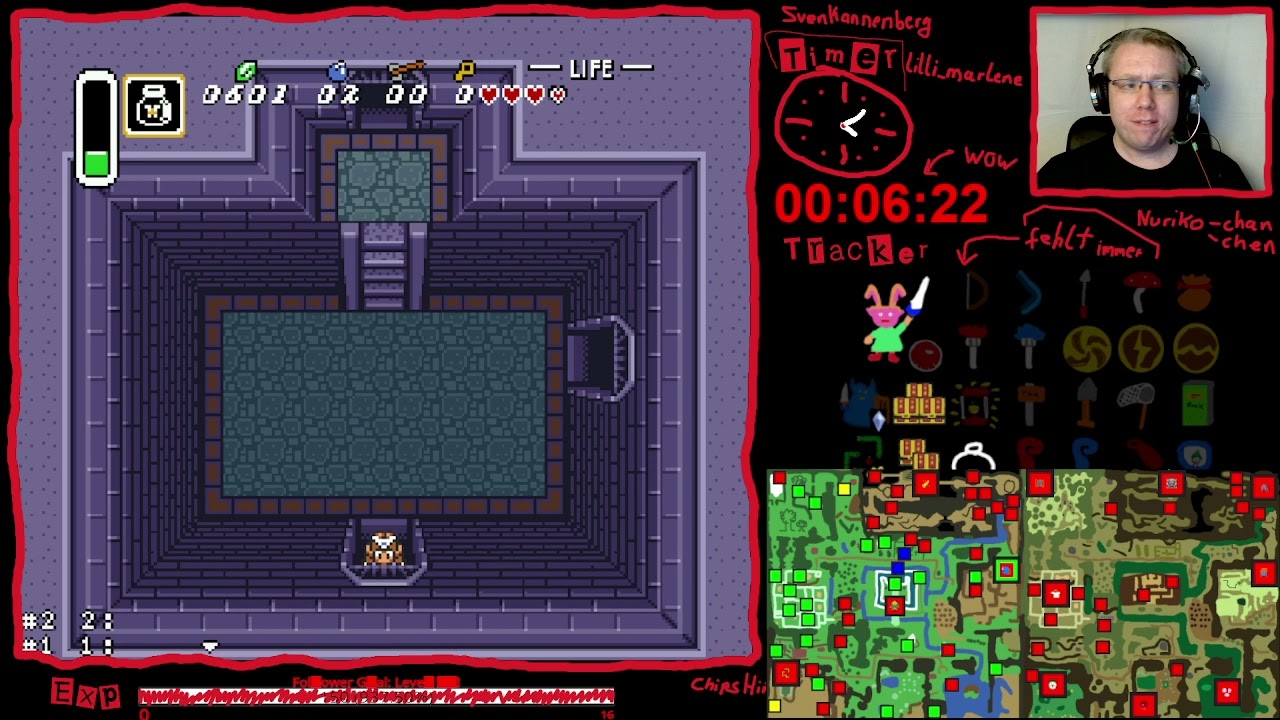 A Link to the Past Rando 101 mit Teto sowie einer Hand voll Infos über den Randomizer [Livestream]