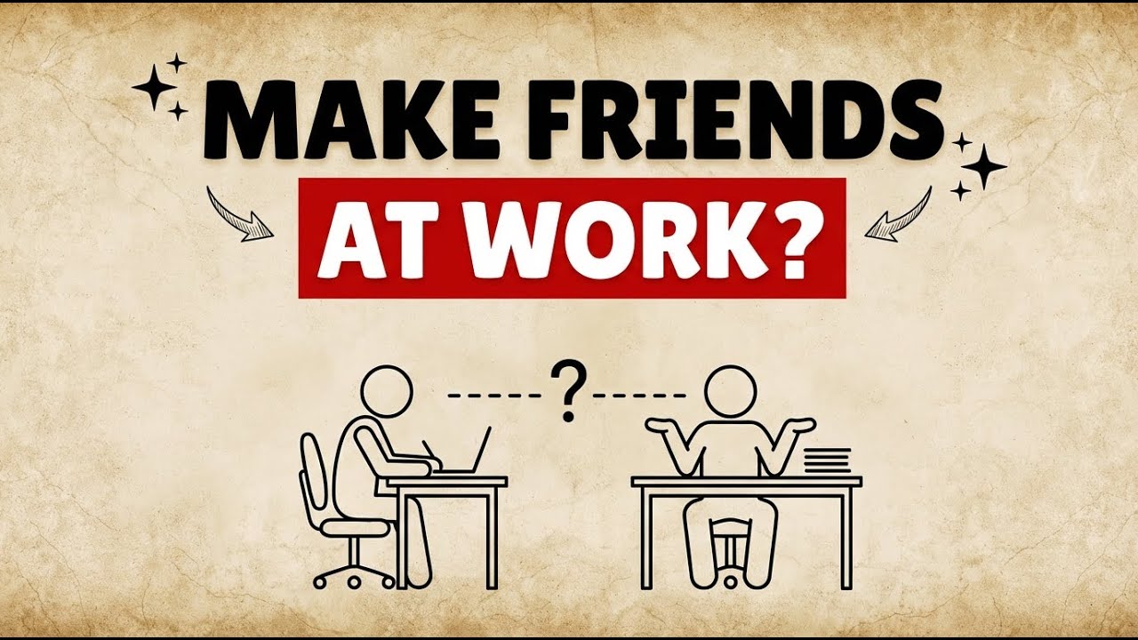 Coworkers Are NOT Your FRIENDS | They Need NOT Be