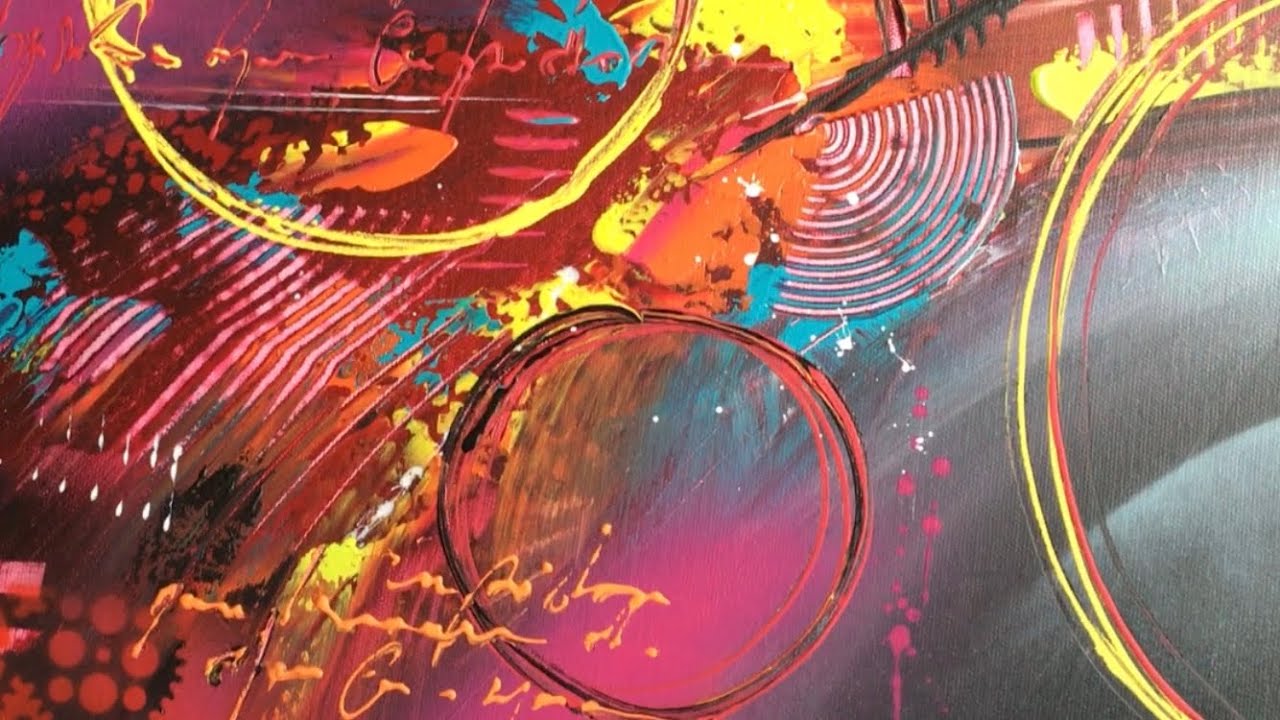 Démonstration peinture intuitive/Lilian Fournier démo#30