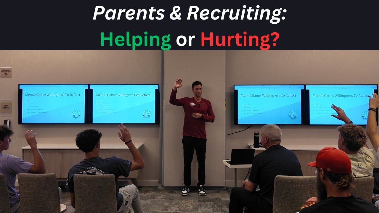 Parents Role In The Recruiting Process: Are You Helping Or Hurting Your Child's Chances.