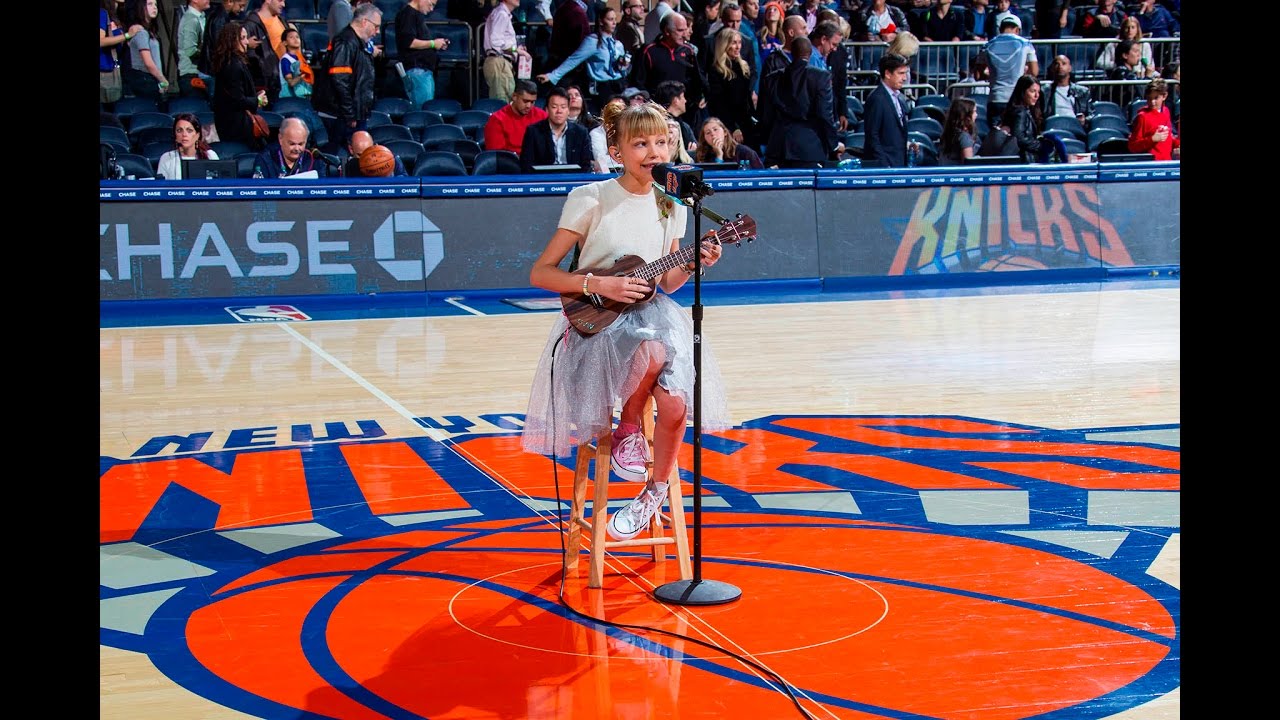 Grace VanderWaal - Riptide & Light The Sky (Live at the NY Knicks Halftime Show)
