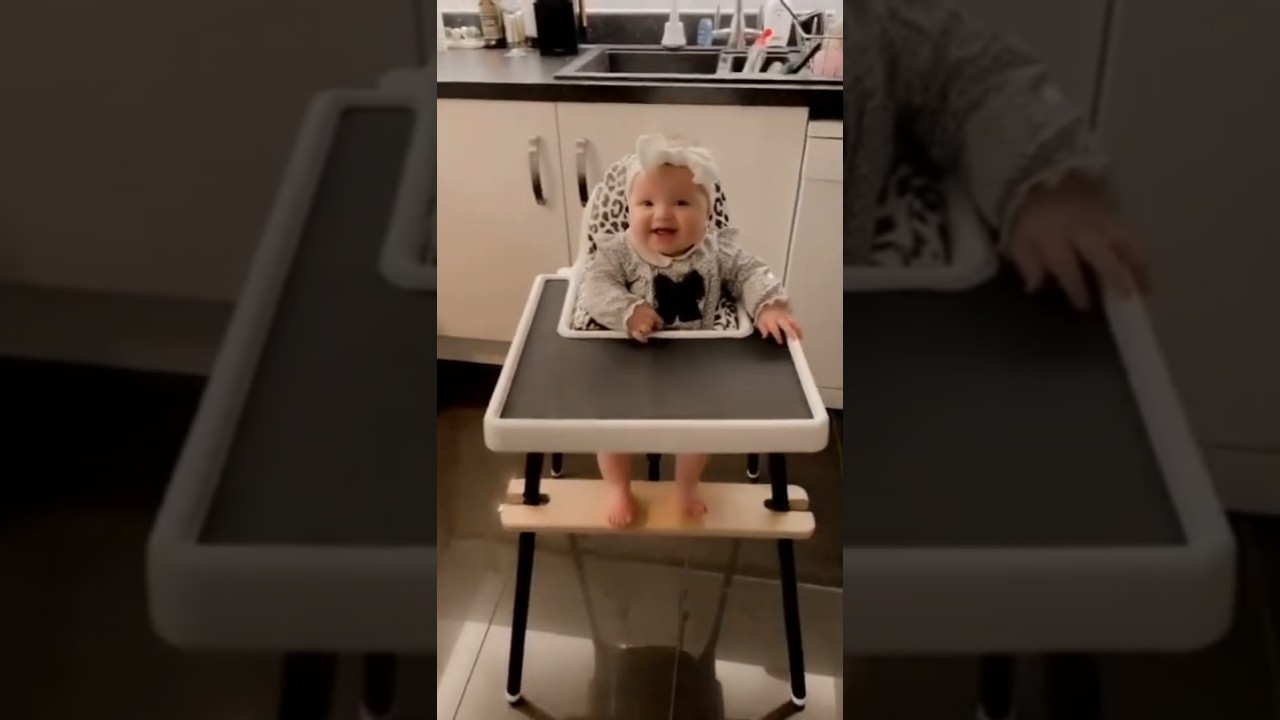 #Tiktok#Upgrading our new Ikea high chair! #ikea #ikeaantilop #ikeahack #baby #babygirl