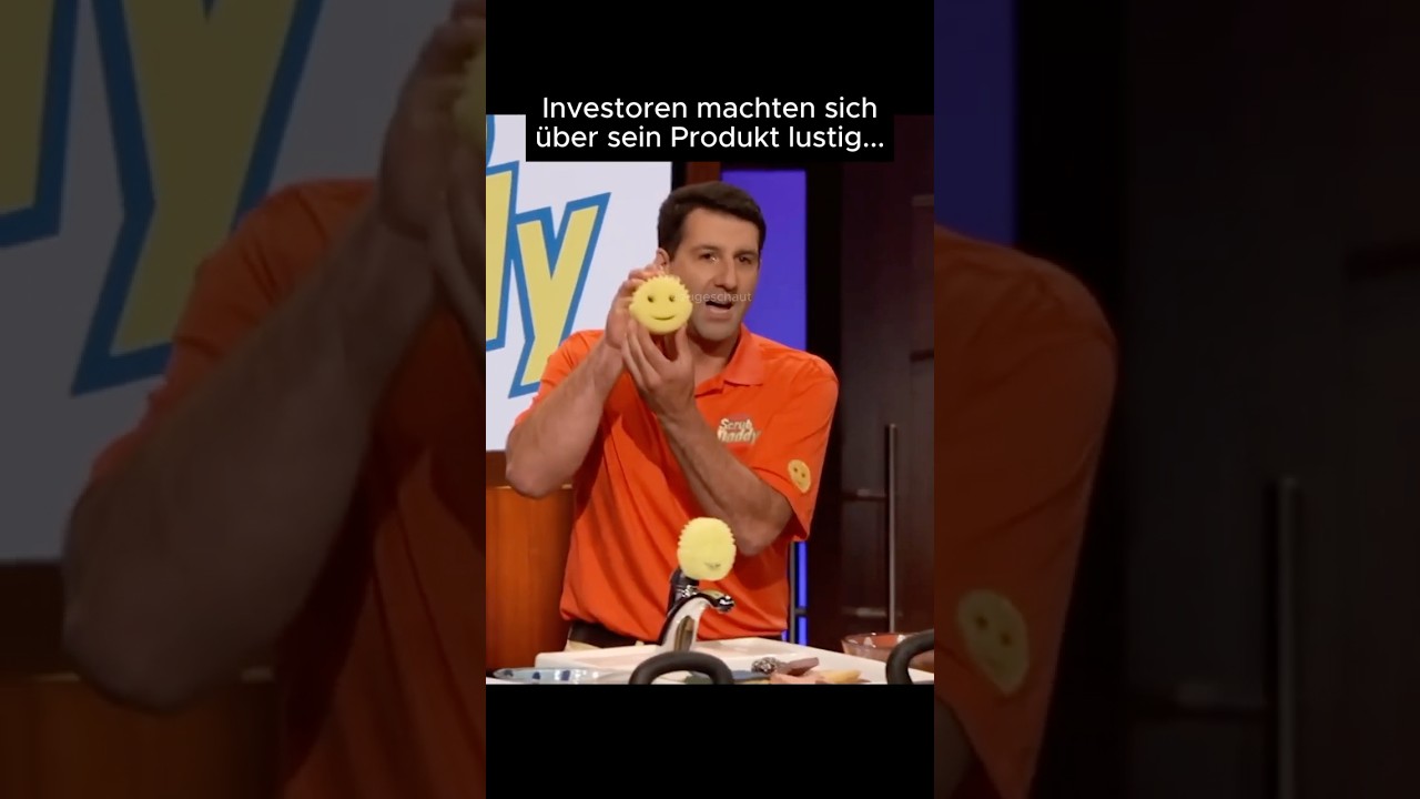 Investoren machten sich &uuml;ber Scrub Daddy lustig&hellip; 🧽#investor  #schwamm  #wissen
