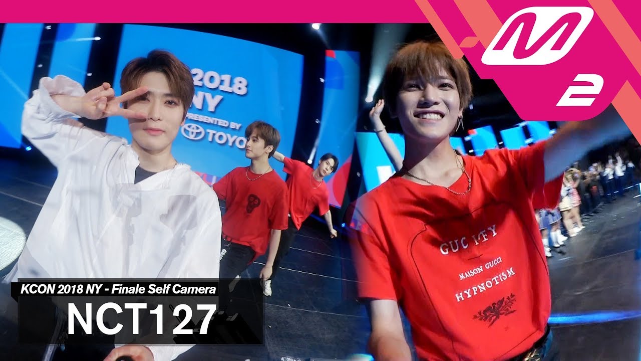 [KCON2018NY x M2] NCT127 Ending Finale Self Camera