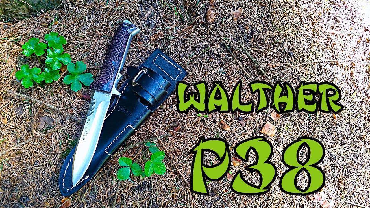 Nůž Walther P38 - hodí se bodák do lesa?