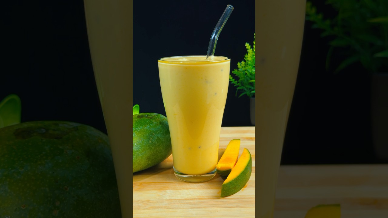 Mango Smoothie #asmr #cooking #indianasmr