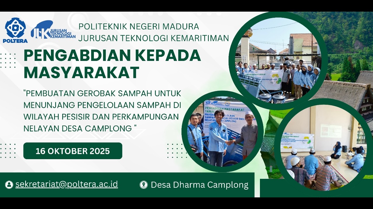 Pembuatan Gerobak Sampah Untuk Menunjang Pengelolaan Sampah Di Wilayah Pesisir
