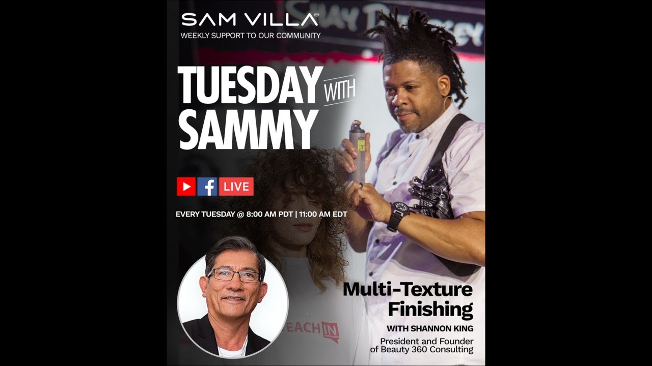 Hair Styling With Special Guest Shannon King Beauty 360 Consulting - Tuesday with Sammy