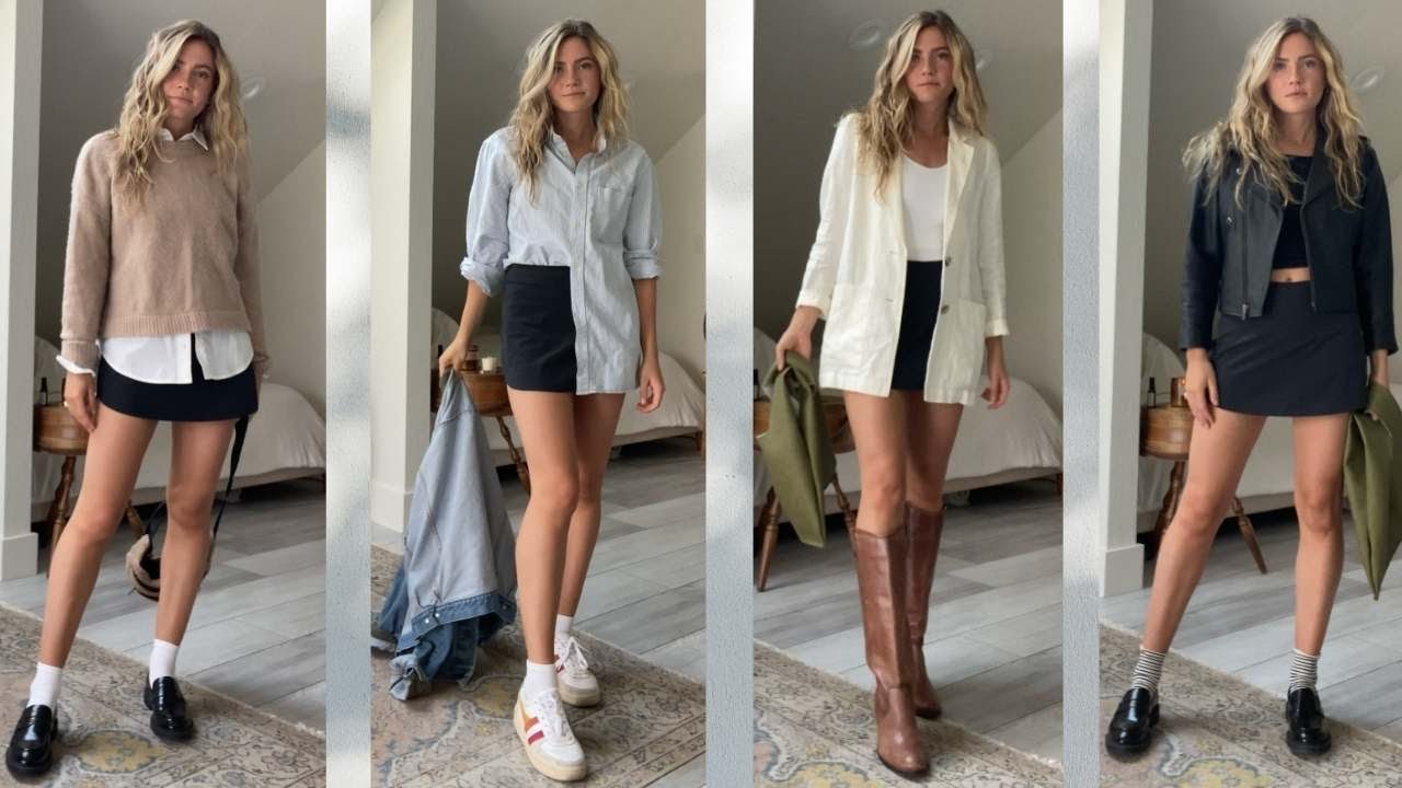 Styling The Outdoor Voices Exercise SKORT For Fall