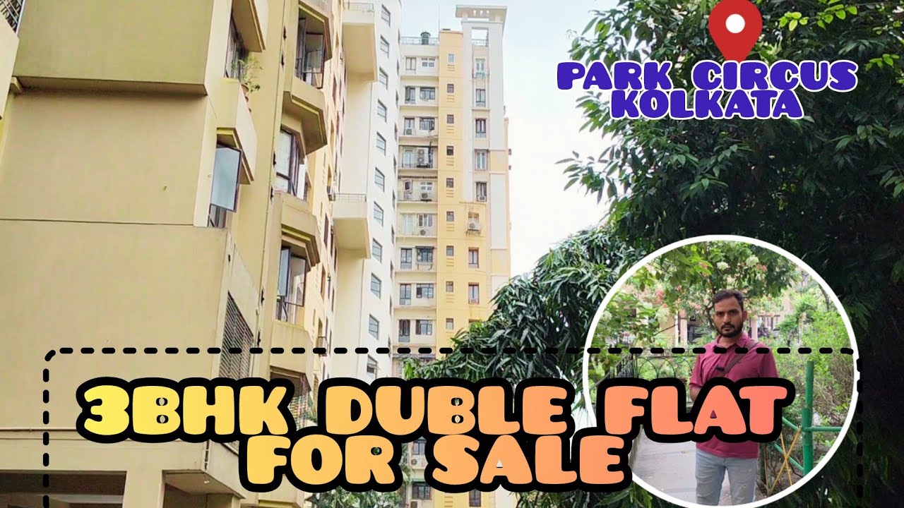 3BHK DUBLE FLAT(2600 SQ-FT) || HERITAGE SRIJAN PARK || PARK CIRCUS KOLKATA 