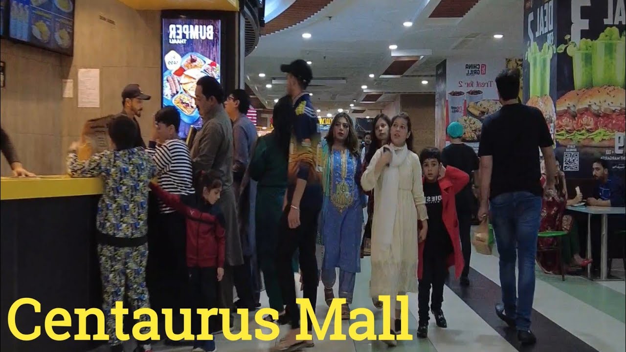 centaurus mall islamabad inside view 4k/2023