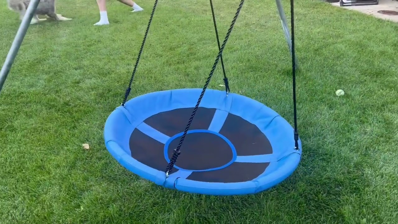 Trekassy 440lbs Swing Set with 40 Inch Saucer Tree