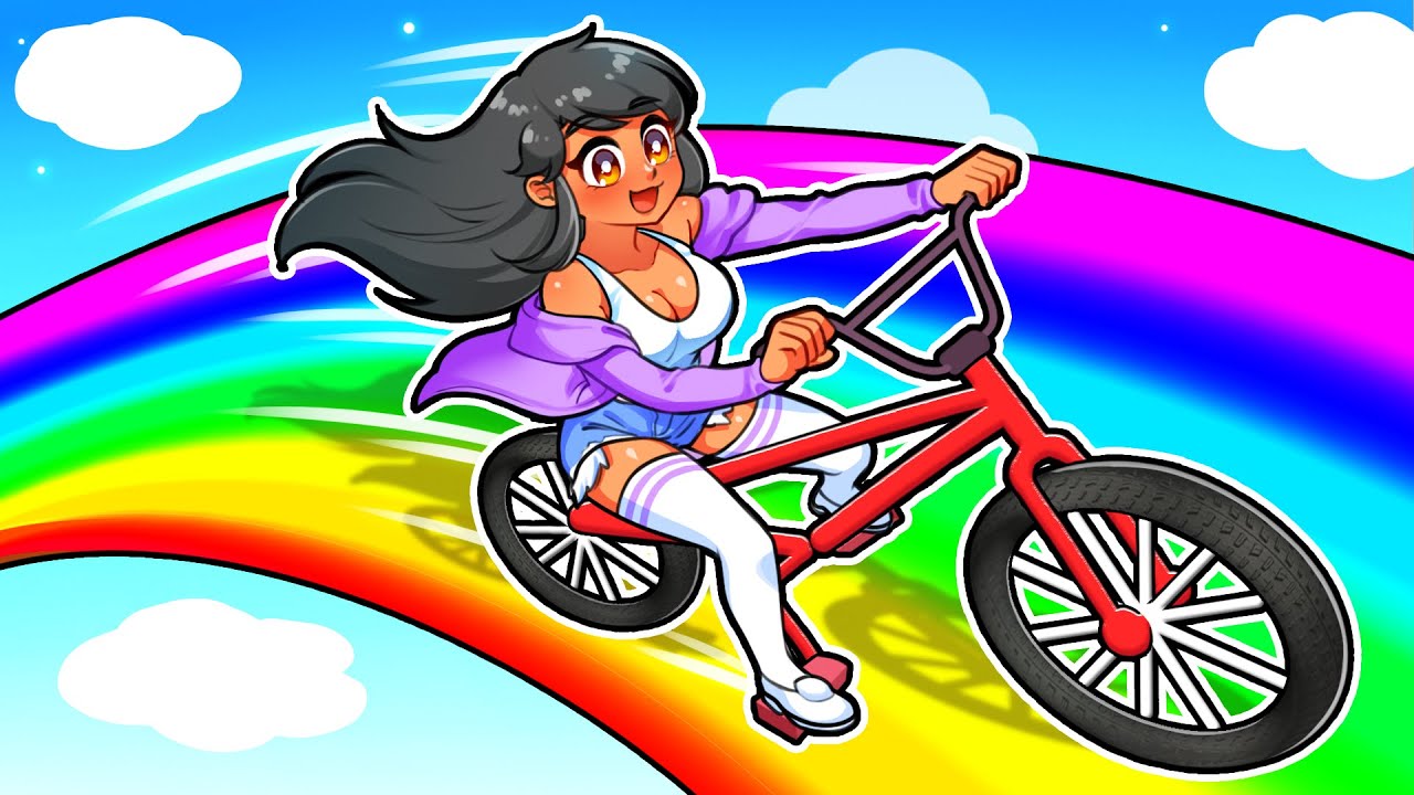 Riding 99,999,999 BIKE SLIDES in Roblox!