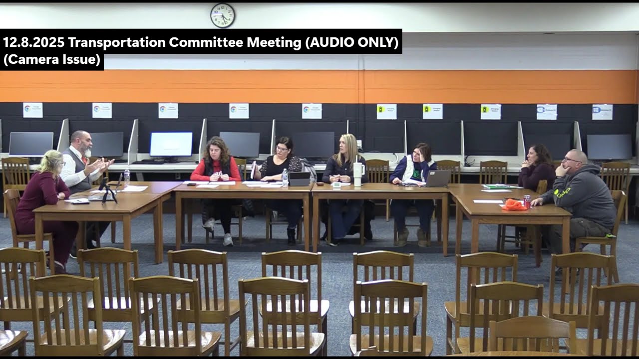 12.8.2025 Transportation Committee Meeting