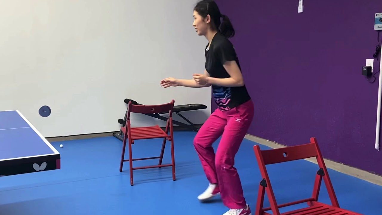 HITTA家庭课堂，如何在家练习乒乓球侧滑步移动