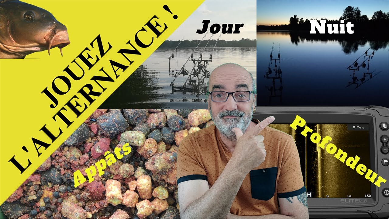 Pour la carpe - jouez l'alternance !