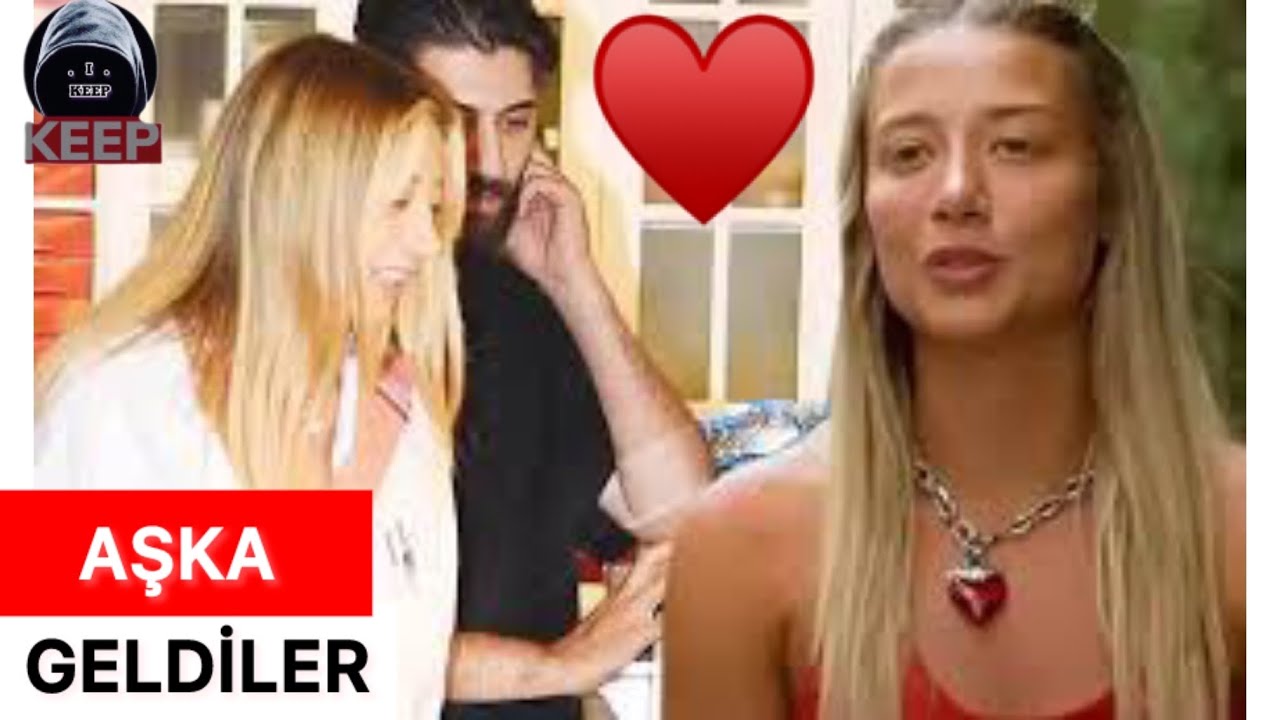 Aşka Geldiler Aleyna Kalaycıoğlu ve Canbay'dan romantik poz