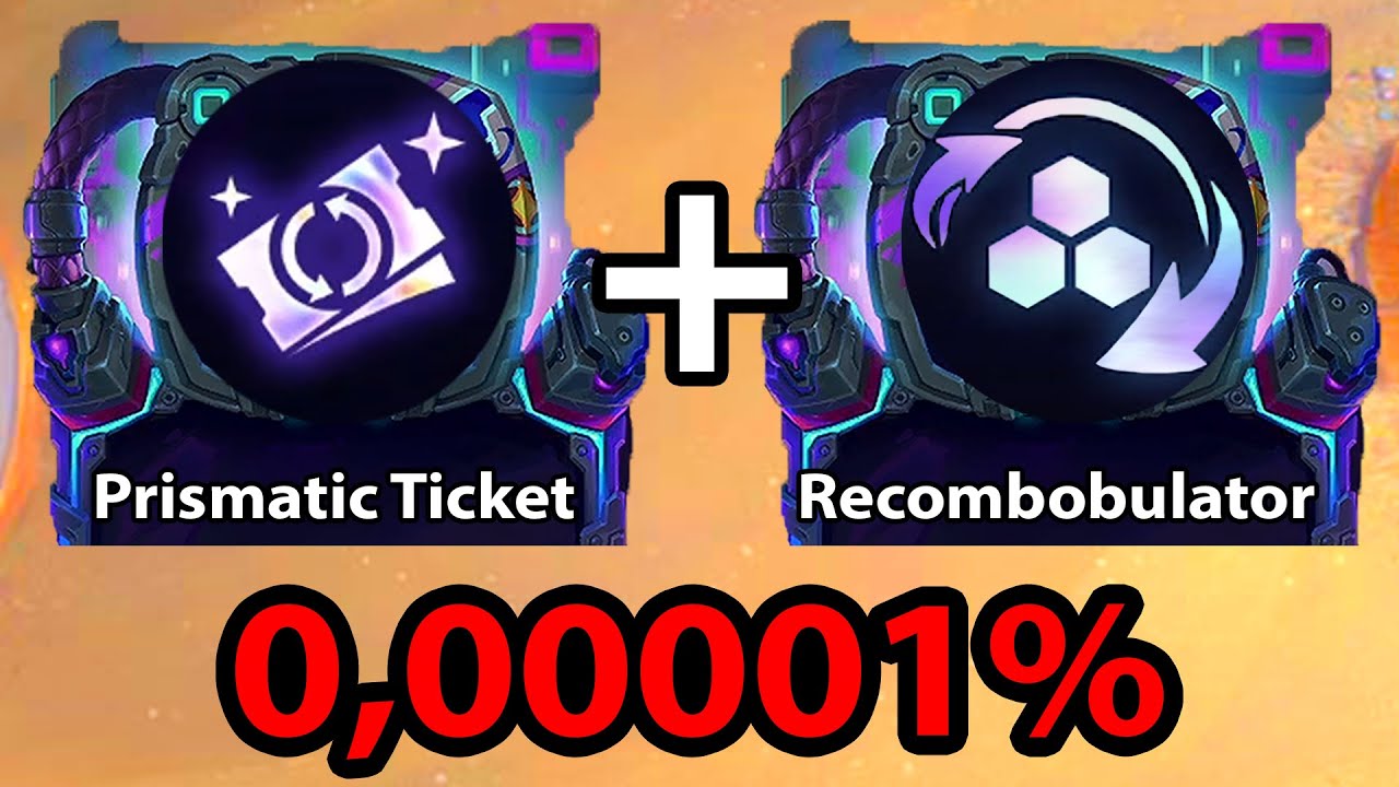 0,00001% - Prismatic Ticket + Recombo !??