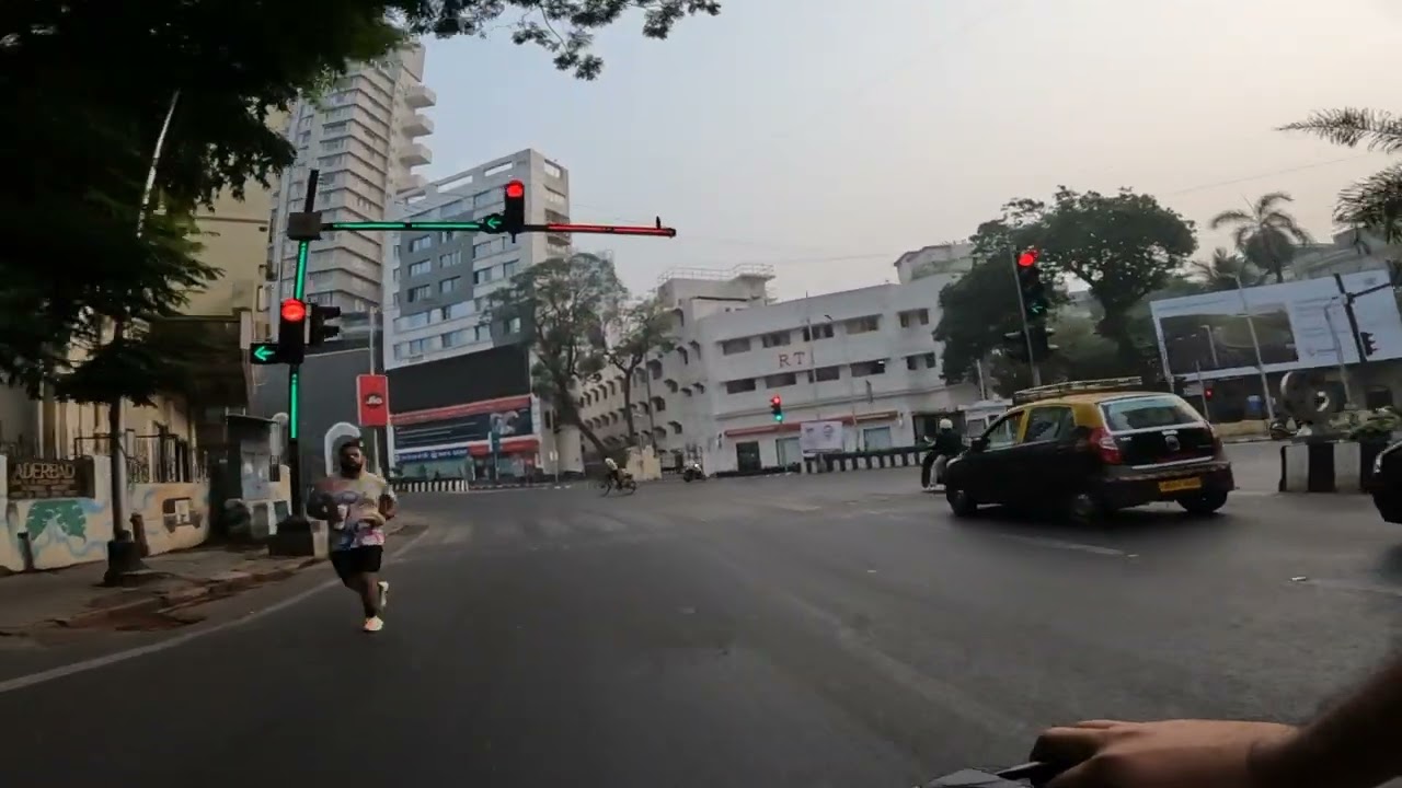 Cycling in Mumbai  Hanging Garden to Hajiali Junction 