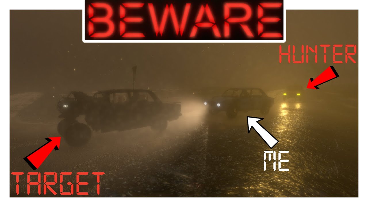 Beware but I chase the enemy while being hunted by another enemy