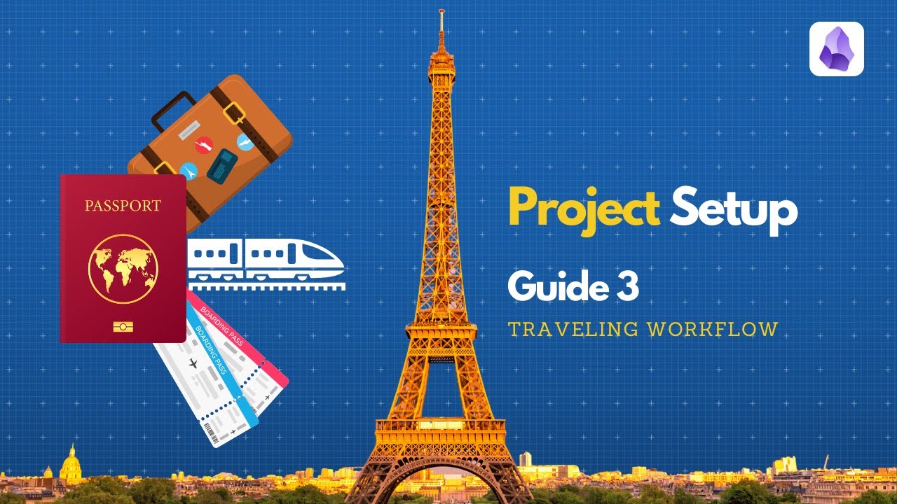 How to Plan and Manage Projects in Obsidian (Paris Travel Planning Example and Base Functionality)