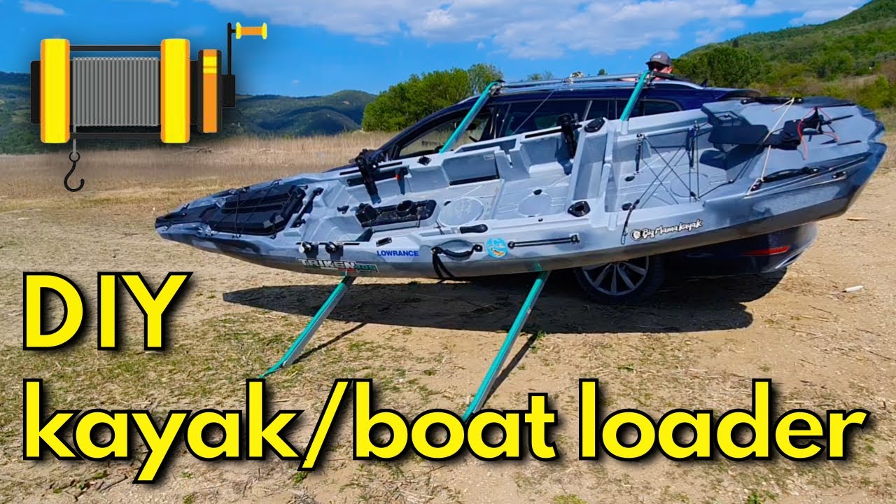 DIY KAYAK LOADING SYSTEM - KAYAK LOADER - Come caricare il Kayak sull'auto - pesCarlo