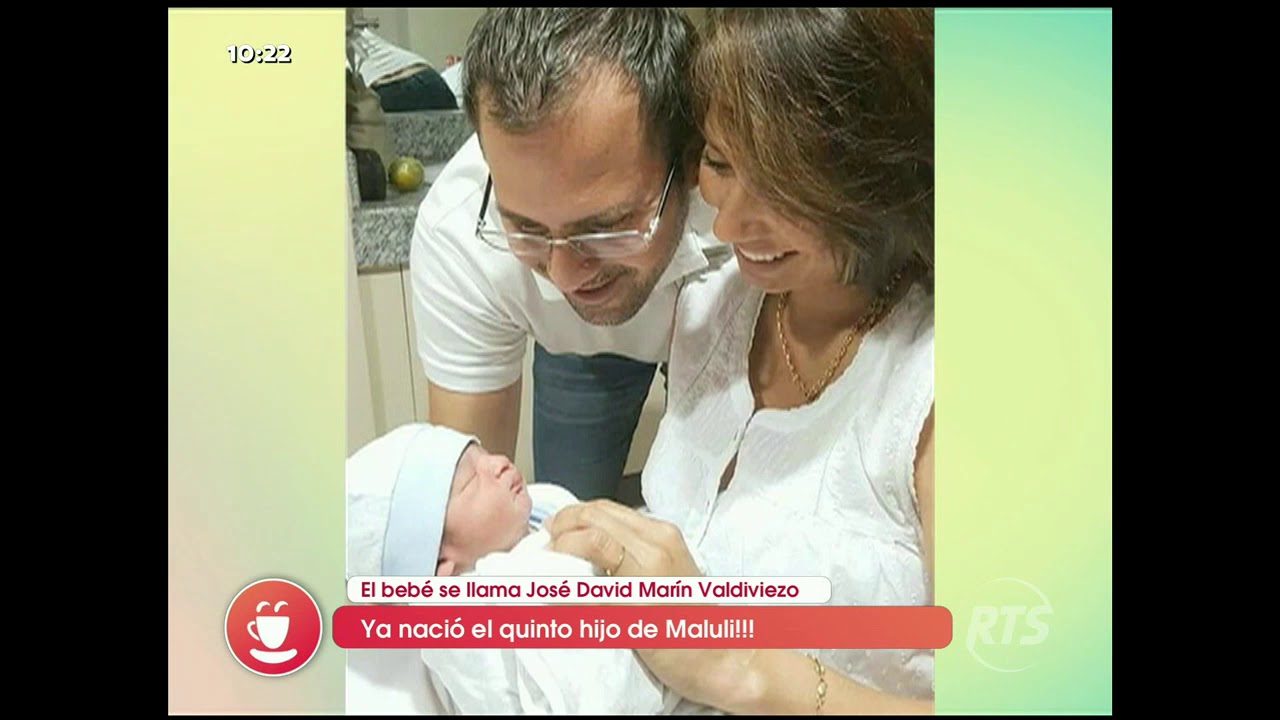 Ya nació el quinto hijo de Maluli Valdiviezo