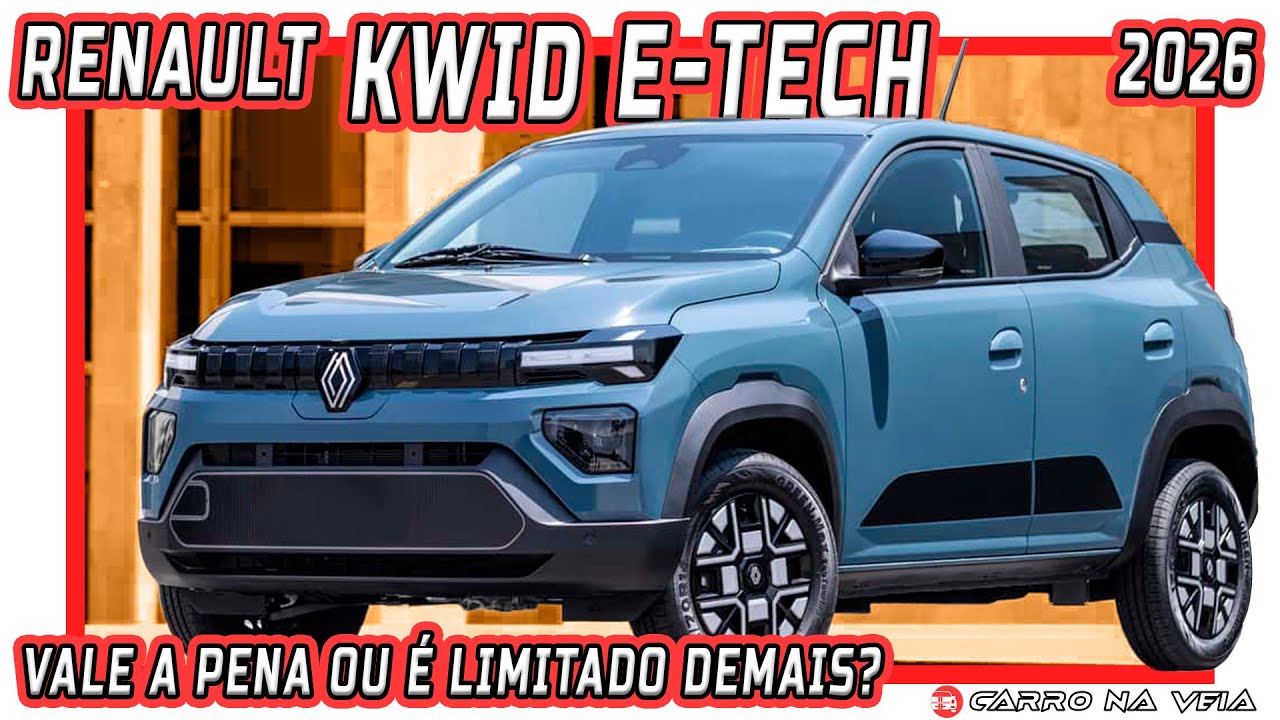 Renault Kwid E-Tech: vale a pena o carro elétrico mais barato do Brasil?