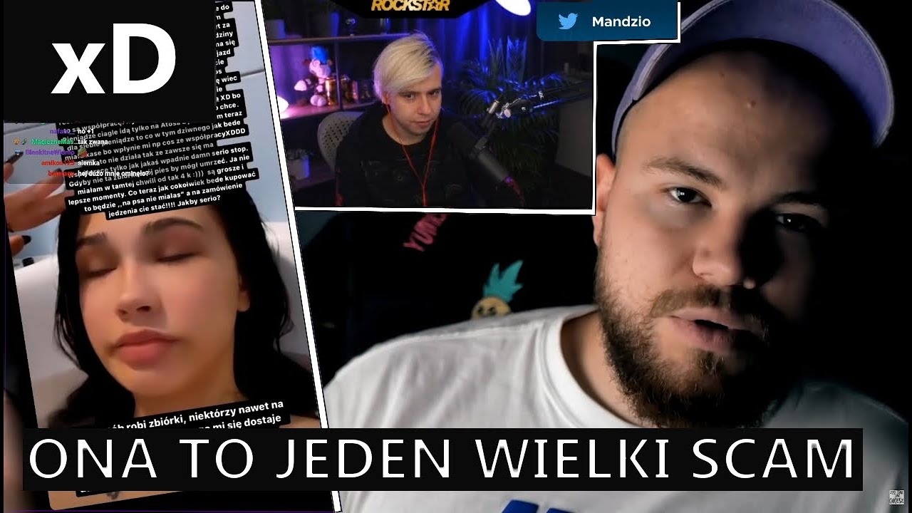 MANDZIO OGLĄDA SPYSIŃSKI EGO , JAK QUEEN OF THE BLACK WYŁUDZA PIĘNIĄDZE NA 