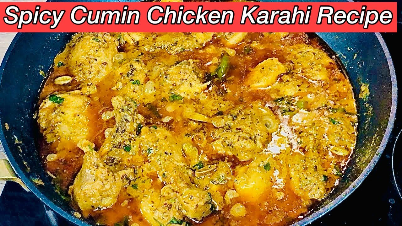 Spicy Cumin Chicken  | Cumin Chicken Karahi | Zeera Chicken | Taste Assured