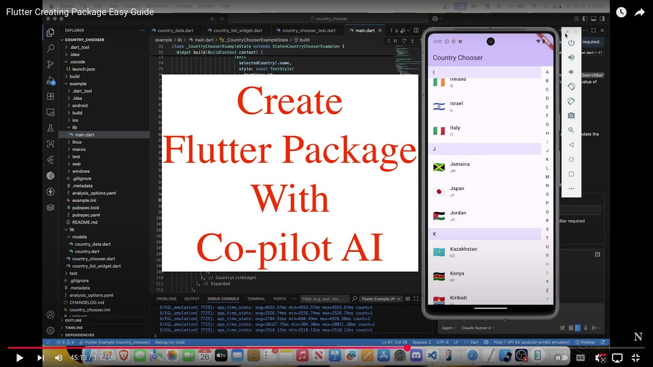 Flutter Creating Package (Most Easy Guide Ever)