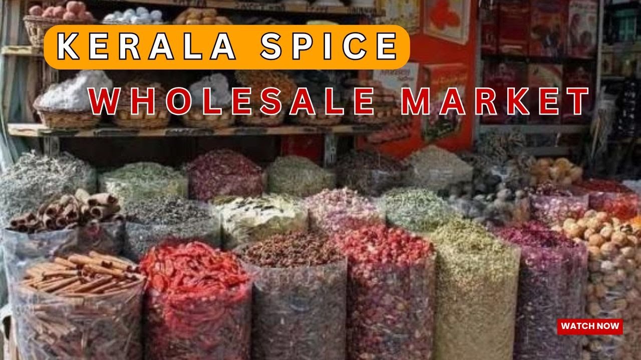 भारत के सबसे सस्ते और बढ़िया मसाले 😍Wholesale Spice Market Kerala | Kerala Spices